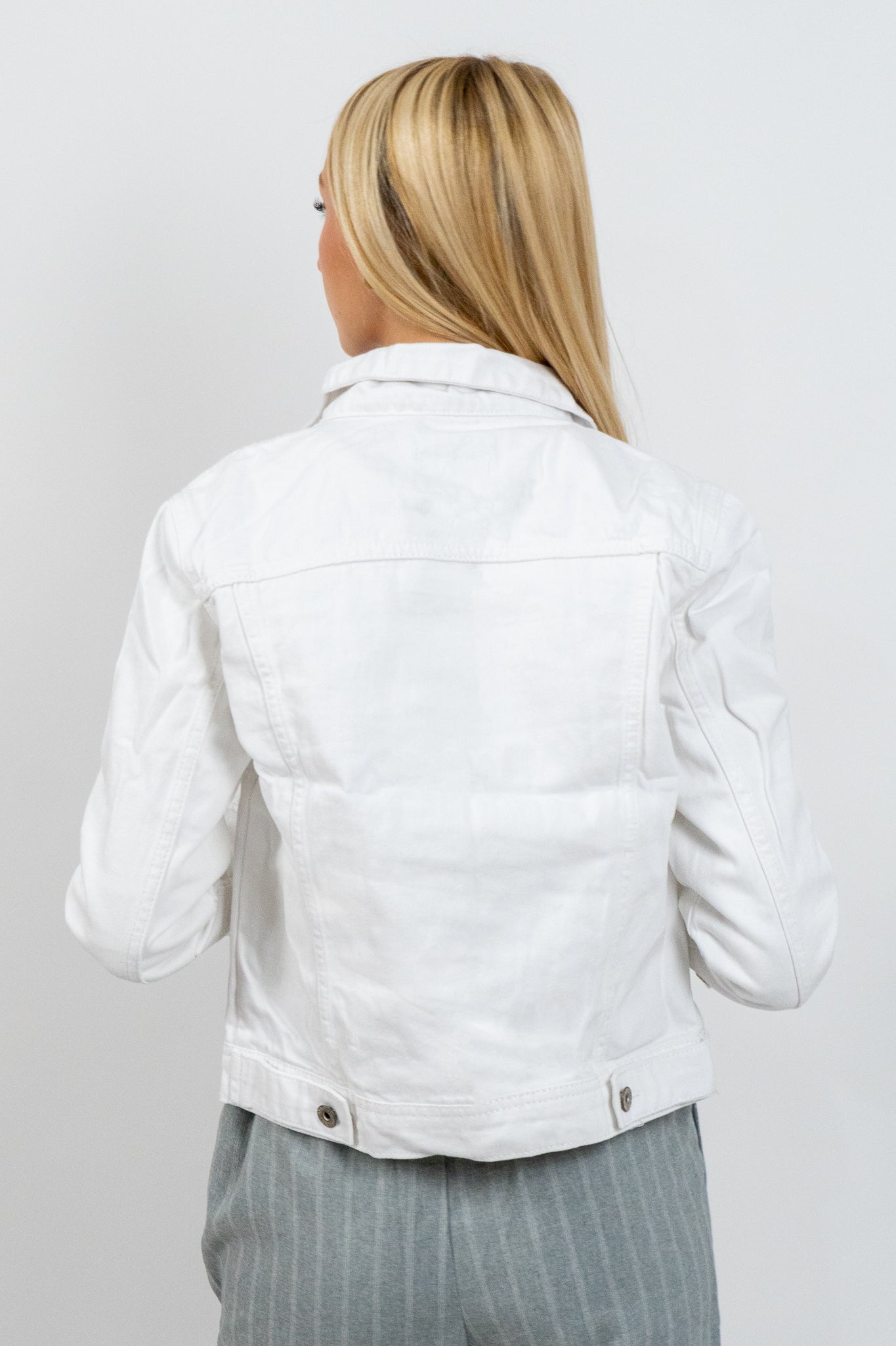 Aveline - Λευκό Denim Jacket